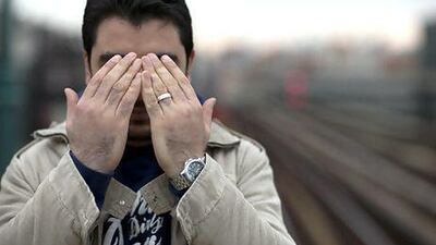 Omar is a Iraqi immigrant, receiving death threats, and residing in New York City. Photo courtesy of Michael Falco