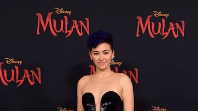 Jessica Henwick at the world premiere of Disney's 'Mulan' at the Dolby Theatre in Hollywood on March 9, 2020. AFP