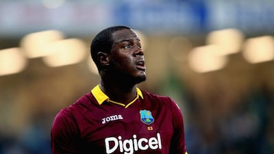 Carlos Brathwaite of West Indies will be remembered for hitting four sixes in the last over of the World Twenty20 final against England. Francois Nel / Getty Images