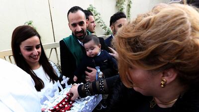 Christians in Iraq celebrate Christmas in 2017. EPA/ALI ABBAS