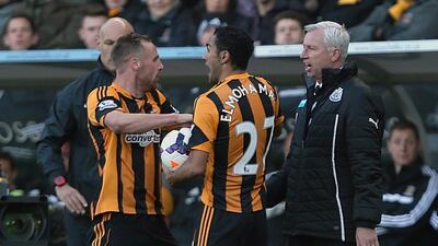 Newcastle United v Hull City: This game last season saw Newcastle manager Alan Pardew headbutt a Hull player on the pitch, Saturday could be his last match in charge after a dismal start to the season which sees them bottom of the table. With Hull are playing well it is hard to see a Newcastle win. PREDICTION: Draw, 1-1. (Photo: Lynne Cameron / AP / PA)