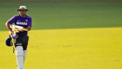 Virender Sehwag should move down the order as his recent form as an opener is poor. Rajanish Kakade / AP Photo