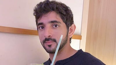 Sheikh Hamdan bin Mohammed, Crown Prince of Dubai, in Seoul, South Korea.