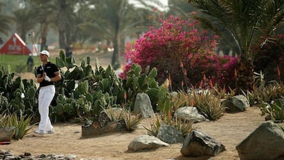 Martin Kaymer shoots out of a rough spot at the 18th hole. The German finished tied for 31st with a 4-under 284. Scott Halleran / Getty Images