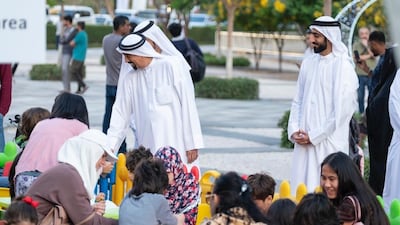 The ‘Hala Ramadan’ initiative, organised by Dubai's Islamic Affairs and Charitable Activities Department, saw meals distributed in Barsha Heights. All photos: Iacad