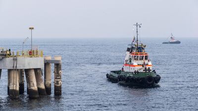 The Port of Fujairah is one of the world's biggest bunkering hubs. Antonie Robertson/The National