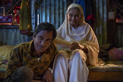 Nawazuddin Siddiqui and Farrukh Jaffar in 'Photograph'. Joe D'Souza / Tiwari's Ghost, LLC