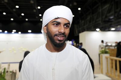 Fahad Hussain, 19, said he is not picky about applying for private or public sector work. Pawan Singh / The National