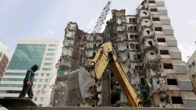 New rules in Abu Dhabi require that all asbestos materials be removed by specialists before buildings can be demolished.