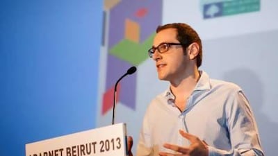 Omar Christidis is the founder of Arabnet. Natalie Naccache / Getty Images