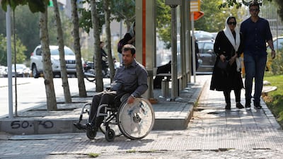 For disabled people such as wheelchair users apps that accurately map out accessibility in cities can be a real game changers. Atta Kenare/AFP