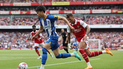 Ben White 4: Found both Enciso and Mitoma handfuls as the Brighton widemen switched flanks. Tormented by latter in run-up to Enciso’s goal and the Japanese winger had White on toast on more than one occasion. Reuters