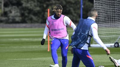 Reece James of Chelsea during a training session on Monday. Getty
