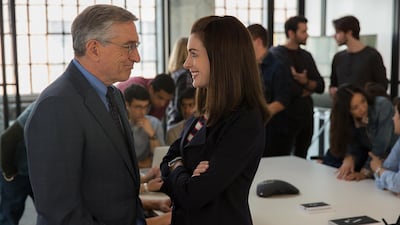 'The Intern' (2015), Sophie Prideaux, assistant features editor: This film was such a welcome surprise. Starring Robert De Niro as a retired company man who wants to get back into the working world, he embarks on an intern scheme for senior citizens at a hip Brooklyn fashion start up, helmed by Anne Hathaway. The result is an unlikely friendship, some important life lessons, and a few laughs along the way. Courtesy Warner Bros Pictures