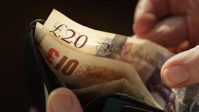 Just over a week into the new year, the pound is already 1.5 per cent lower, making it one of the world’s worst performing major currencies. Peter Macdiarmid / Getty Images