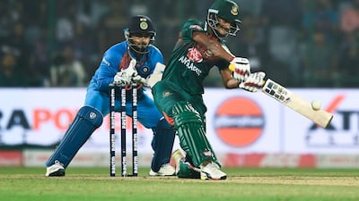 Bangladesh beat India by seven wickets in the first T20 at the Arun Jaitley Stadium in New Delhi. AFP