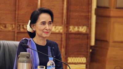 Myanmar opposition leader Aung San Suu Kyi seems less concerned about fulfilling western notions of her saintliness than in remaining electable. Photo: Aung Myin Yezaw / Reuters