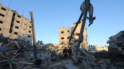 The strike came as violence again flared between Israel and Hamas militants in Gaza. AFP Photo