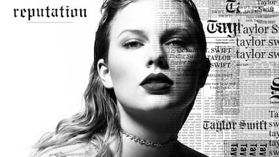'Reputation' (2017) was overwrought and too dark to be fully embraced by her fans. Photo: Big Machine Records