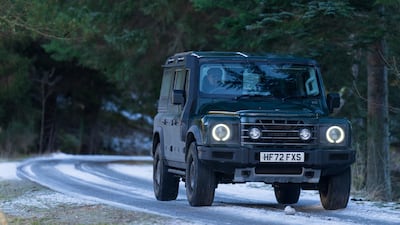 A Grenadier shows its grit in chilly weather