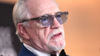 Brian Cox also branded AI 'the boogeyman' following concerns about it imitating actors' faces and voices. AFP