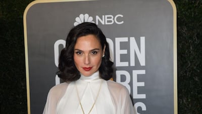 Gal Gadot, in Givenchy, attends the 78th annual Golden Globe Awards in Beverly Hills, California, on February 28, 2021. AFP