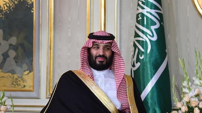 Saudi Arabia's Crown Prince Mohammed bin Salman is pictured while meeting with the Tunisian President at the presidential palace in Carthage on the eastern outskirts of the capital Tunis. AFP