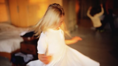Nan Goldin's Ava twirling, NYC, 2007. Photo: Nan Goldin / Gagosian