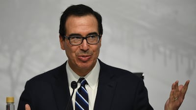 Mr Mnuchin’s assertion of ample liquidity risked raising doubts. AFP
