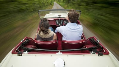 Rural driving in Britain differs from the UAE’s roads. iStockphoto.com