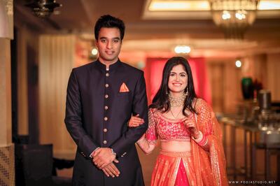 Sagarika Badyal and her husband Kartikay Aggarwal have separate bank accounts and contribute an amount proportionate to their salaries towards family expenses. Photo: Courtesy Sagarika Badyal