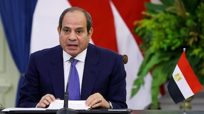 File photo: Egyptian President Abdel Fattah El Sisi. Reuters
