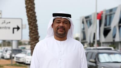 Hashel Al Naqbi, an unemployed Emirati from Kalba, says he was forced to retire from the military because of ill health. Pawan Singh / The National