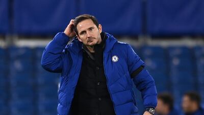 After a 17-match unbeaten run, Frank Lampard has overseen a swift decline at Chelsea with four defeats in the past six Premier League games. PA