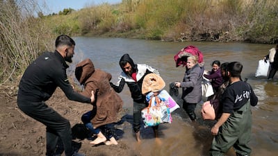 Syrians cross into northern Lebanon. More than 1,300 people – mostly civilians – have been killed in recent violence in western Syria. AP