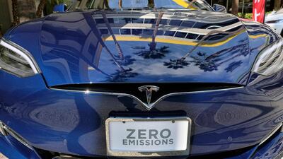 Tesla is boosting its charging services in Hong Kong as sales dip. AP