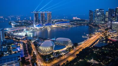 Singapore was ranked 10th by expats in the survey. Getty