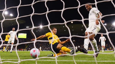 10) Raheem Sterling (Manchester City) 13 goals in 30 games. Getty