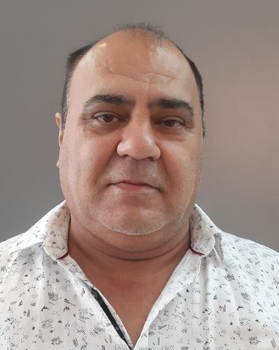 Daryoush Rahiminejad, an Iranian who lives in Sharjah with his family, celebrated his good fortune. 'It is wonderful that Emirates Draw gives people of all backgrounds, like me, the opportunity to win.' Photo: Emirates Draw