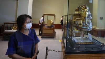 The Museum of Cairo had been closed to curb the spread of the coronavirus. EPA