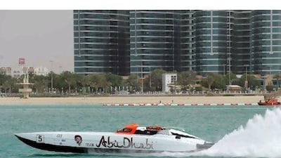 UIM Class 1 World Powerboat Championship Race 1 takes place today.