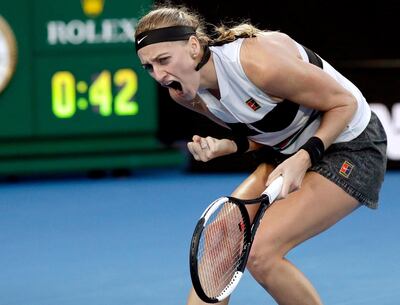 Petra Kvitova is yet to drop a set at the Australian Open. AP Photo