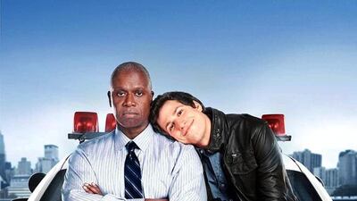 A Brooklyn Nine Nine staring Andre Braugher and Andy Samberg. Courtesy FOX