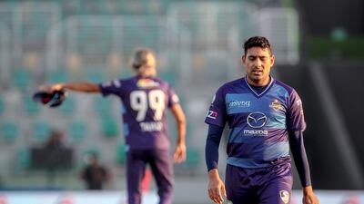 UAE fast bowler Zahoor Khan has been selected to play for Quetta Gladiators in the Pakistan Super League. Courtesy Abu Dhabi Cricket