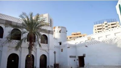 The Qasr Al Hosn fort was the permanent resident of Shakhbut Bin Sultan Al Nahyan for many years. It is currently being redeveloped and renovated to be open to the public. Razan Alzayani / The National