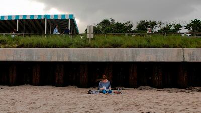 Lantana Beach, Florida. Hurricane Dorian one of the most powerful in recent history is expected to make landfall in Florida later today, impacting crude demand. AFP