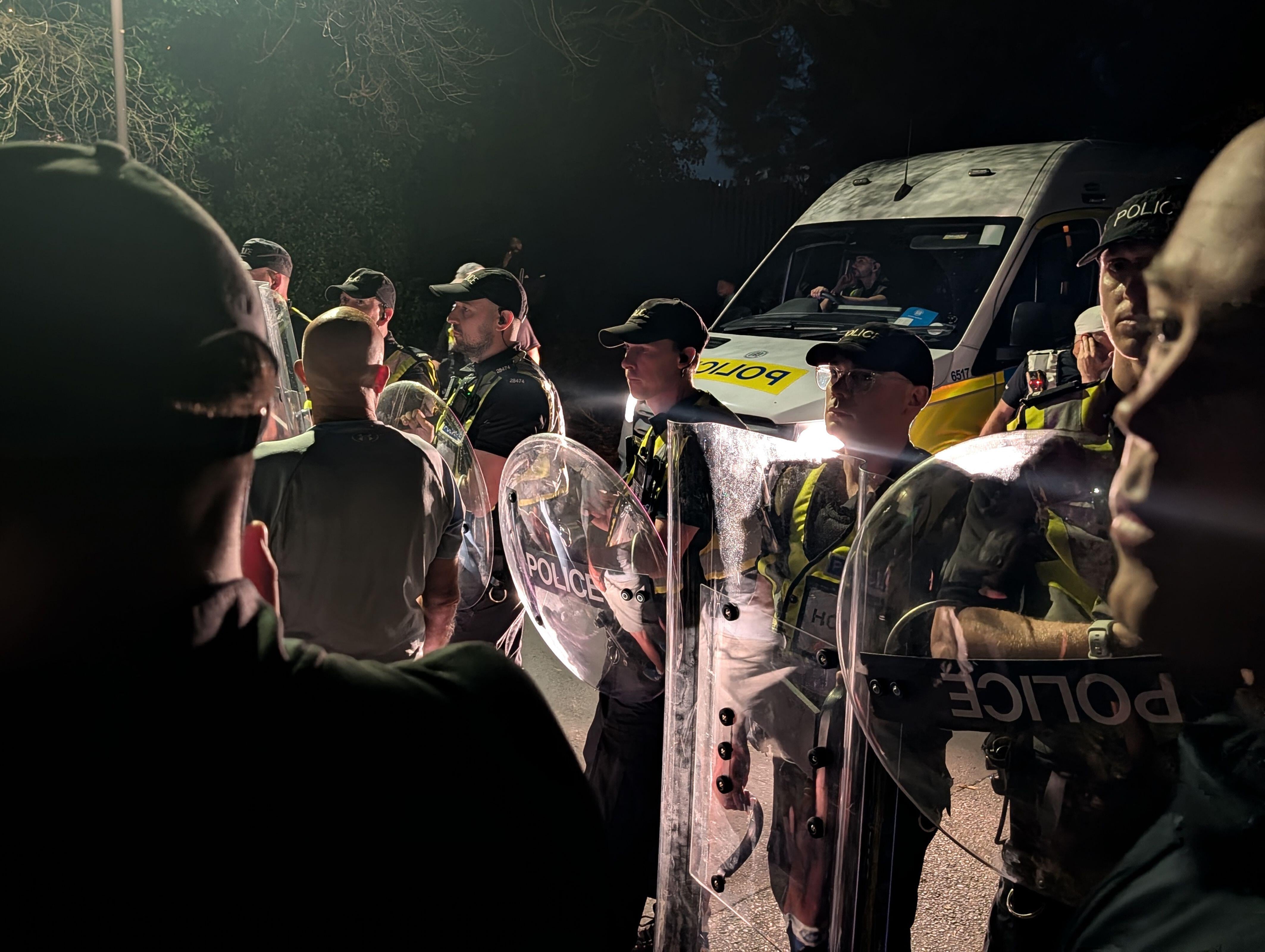 Protests Erupt in Portsmouth Following Arrival of Large Migrant Boat Group