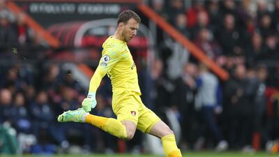 BOURNEMOUTH PLAYER RATINGS: Neto – 6. Can’t be blamed for Chelsea’s first and third goals but he could perhaps have done better with the second, even if it was from close range. Getty