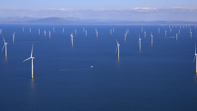 Walney Extension off the coast of Blackpool, Britain, is the world's biggest offshore wind farm . Reuters