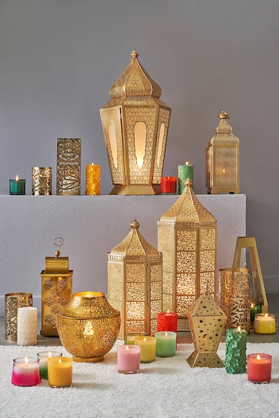 Lanterns from Lifestyle's Ramadan collection. Courtesy Lifestyle